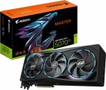 Gigabyte AORUS GeForce RTX 5070 Ti MASTER 16G | NVIDIA | 16 GB | GeForce RTX 5070 Ti | GDDR7 | HDMI ports quantity 1 | PCI-E 5.0 GV-N507TAORUS M-16GD | 4719331355678