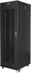 Lanberg | Rack cabinet 19" free-standing 37U/600x800 (flat pack) with mesh door, LCD | FF01-6837-23BL | Black FF01-6837-23BL | 5901969430417