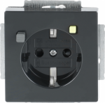 FI-Schukomat SCHUKO&reg; socket insert Safety Shutter anthracite - Platform 63 2CKA003116A0667 | 4011395229828
