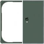 Cover plate Scene symbol for Switch/push button Single push button Green - Sky Niessen 2CLA852644A1901 | 8427238227528