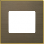 Color: Antique Gold   Cover plate for Bluetooth module code: 9368.4   Included: cover plate and mounting grid   Without fixing claws 2CLA856850A1201 | 8427238190150