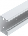 Instalācijas kabeļu kanāls asimetrisks 70x130x2000, St, dzidri balts, 9010 6277400 | 4012195661139