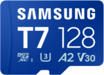 Samsung MicroSD card | T7 | 128 GB | microSDXC | Flash memory class U3, V30, A2 MB-MB128T/WW | 8806097635048