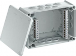 Instalācijas kārba ar klemmem + ievadiem 285x201x120, PP/GF, gai&scaron;i pelēks, 7035 2007448 | 4012195692072