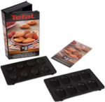 TEFAL Madeleine plates for cookies XA801512 Black | TEFAL | Madeleine plates | XA801512 | Black XA801512 | 3045386373666