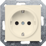 Socket outlet, with increased touch protection and screwless connection terminals, 10/16A 250V, electrical white, DELTA i-system 5UB1558-0KK | 4001869397528