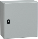 Spacial S3D plain door w/o mount.plate. H400xW400xD200 IP66 IK10 RAL7035.. range of product: Spacial S3D - device application: multi-purpose - product or component type: compact enclosure - enclosure nominal height: 400 mm - enclosure nominal width:  ...