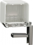 Unica system+ - Mod Unit desk/end pce clamp kit - White INS44284 | 3606489820152