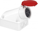 PratiKa industrial socket, 16A, 3p+N+E, 380...415 V AC, IP44. range of product: PratiKa - product or component type: socket - device short name: PratiKa socket - plug, socket category: low voltage - poles description: 3P + N + E - network type: AC -  ...