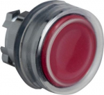 Head for non illuminated push button, Harmony XB4, metal, flush, red, 22mm, spring return, booted, u ZB4BPA4 | 3389110966541