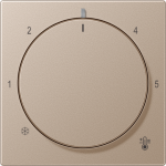 Centre plate with knob room thermostat A1749BFCH | 4011377195165