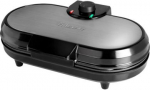 Tristar | Waffle maker | WF-2120 | 1200 W | Number of pastry 10 | Heart shaped | Black WF-2120 | 8713016021205