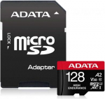 Memory card MicroSDXC, class 10, 128 GB, Adapt, 80 MB/s, 100 MB/s, Black AUSDX128GUI3V30SHA2- | 4710273772158