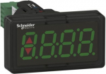 Display module, Harmony XB5, Digital panel meter, plastic, black, 22mm, 4 digit green LED display, 4 XBH1AA0G4 | 3606489737214