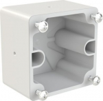 Wall mounting box for safety sockets, 75x75, IP68, white 80068 | 9003399494093