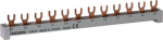 Busbar, 4-phase, 10mm2, 63A, 12 MU, 4p Ex9CL, 4 x 1PN Ex9B 103824 | 8592765038258