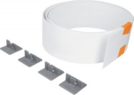 PVC-partition length 2 m f flush floor trunking height 90-100mm nom height 76mm BKTWK76 | 4012002241028