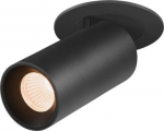 NUMINOS PROJECTOR S recessed ceiling light, 2700 K, 55&deg;, cylindrical, black / black 1006927 | 4024163268196