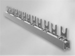 Busbar 2 pole 56 mod. FORK S00_0715