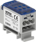 OJL80A distribution block input 2xAl/Cu 2.5x16mm&sup2; output 6xCu 2.5x6mm&sup2;, blue MAB1080B10 | 4744397036049