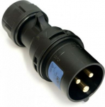 CEE Industrial Plug 3x32A (2P+PE) 6h IP44 SHARK black 023-6TTx | 9003399791031