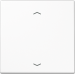 Standard centre plate with arrow symbols, for blinds, white, LB LS1700PWW | 4011377151666