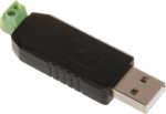 Converter RS-485-USB, 60x18x12 mm, 2x0.5 mm2 MAX-CN-USB-485 | 5902431671765