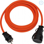 Extension cable BREMAXX, 1-socket, 10 m, AT-N07V3V3-F 3G1,5 orange, IP44 1161590 | 4007123093069