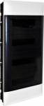 LEGRAND 4X18M FLUSH CABINET SMOKED DOOR E + N  TERMINAL BLOCK FOR DRY WALL 137179 | 3414971198807