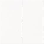 As cover for flush-mounted rocker control switch insert, DND/MUR. DO NOT DISTURB MAKE UP ROOM 2CKA001751A3310 | 4011395315392