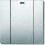 WaveLine Wall sensor 1 channel Wireless stainless steel - Pure Stainless Steel 2CKA006730A0041 | 4011395134290