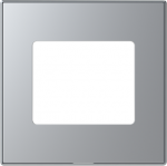 Color: Silver   Cover plate for Bluetooth module code: 9368.4   Included: cover plate and mounting grid   Without fixing claws 2CLA856850A1301 | 8427238190167