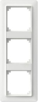Cover frame, Exxact, Basic, 3 gangs, white WDE002403 | 3606480207907