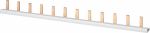 Pin busbar touch-safe, 10 mm2 1-phase, 1016 mm long can be cut, without end caps Additional components for residual current protective devices and miniature circuit breakers from Siemens. The additional components from Siemens are an important part o ...