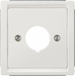 Cover plate for built-in controls, diameter 22.5mm, 68x68mm, platinum metallic, DELTA style 5TG1333-1 | 4001869383071
