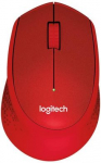 Computer mouse OPTICAL WRL M330, Wireless, USB, AA, Red 910-004911 | 5099206066694
