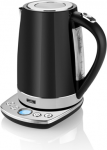 Electric Kettle Stainless steel, Black, 2200 W, 1.7 L ETA158790000 | 8590393255665