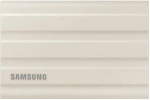 External SSD T7, 1TB, USB 3.2, Write speed 1000 MBytes/sec, Read speed 1050 MBytes/sec, Beige MU-PE1T0K/EU | 8806092968455