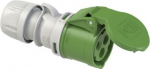 CEE connector 3x16A (2P+PE) 10h IP44 SHARK green 213-10 | 9003399125058
