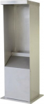 Power Column stand Typ 340 340x1100x260mm, stainless steel 410998 | 9003399173899
