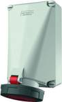 Wall mounted recept., 125A4p6h400V, IP67 139 | 4015394000679