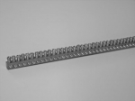 N/PE1 busbar  147x16mm&sup2; 63A 1meter without cover MAD0147E21 | 4744397018168