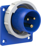 Industrial Panel Plug 3x16A(2P+PE) 6h IP67 blue 6132-6 | 9003399742453
