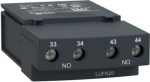 Auxiliary contacts LUF, 2NO. range: TeSys - device short name: LUFN - product or component type: auxiliary contact. LUFN20 | 3389110365160