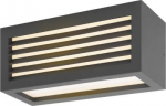 Outdoor wall light BOX_L, LED, IP44, 3000K, 19W, anthracite 1002035 | 4024163222532
