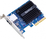 Synology | E10G18-T1 Single Port 10Gb RJ45 PCIe Network Interface Card | PCIe 3.0 x4 E10G18-T1 | 4711174723102