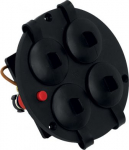 Gniazdo przedłużacza SCHUCO 4x220V+ Termik+zatyczka gn. 32.522 | 5905548283319