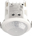 Presence/motion detector 360&deg; flush-mounted NO contact &Oslash;10m, white EER501 | 3250612256228