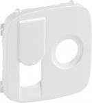 Cover plate Valena Allure - TV socket 0-2400 MHz + RJ 45 Cat. 6 UTP - pearl 754839 | 3414970480385