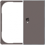 Cover plate Scene symbol for Switch/push button Single push button Taupe - Sky Niessen 2CLA852644A6301 | 8427238236360